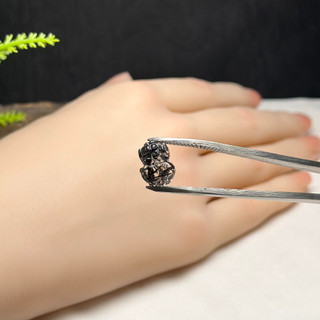 Tỳ Hưu Thạch Anh Tóc Đen Tự Nhiên
