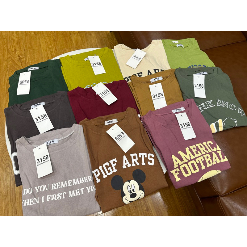 XẢ KHO Áo thun dài tay 3158