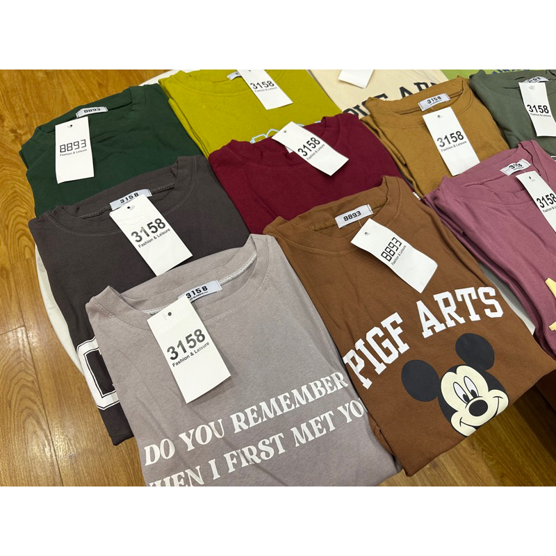 XẢ KHO Áo thun dài tay 3158