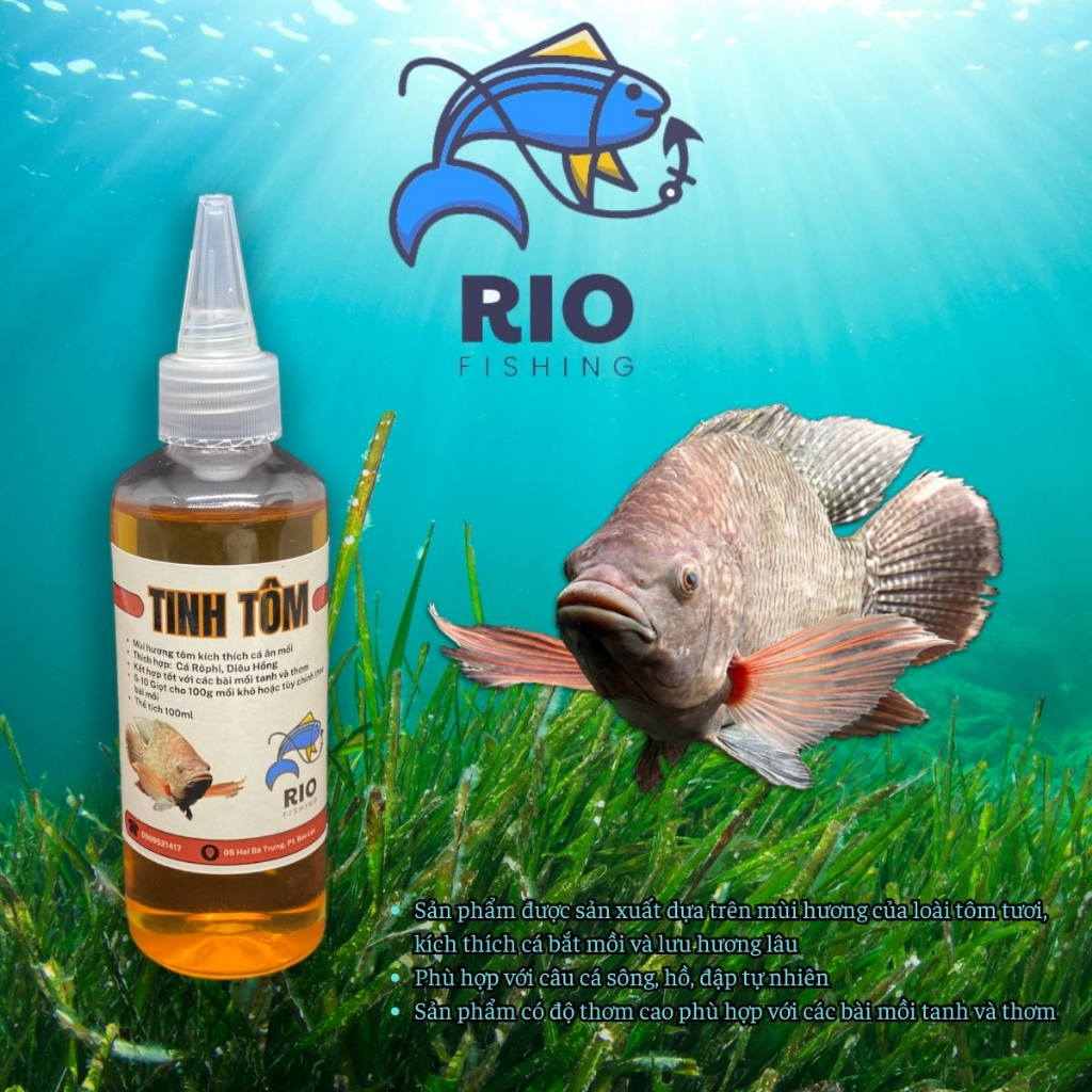 Tinh Tôm câu cá - Chuyên Rô Phi, Diêu Hồng