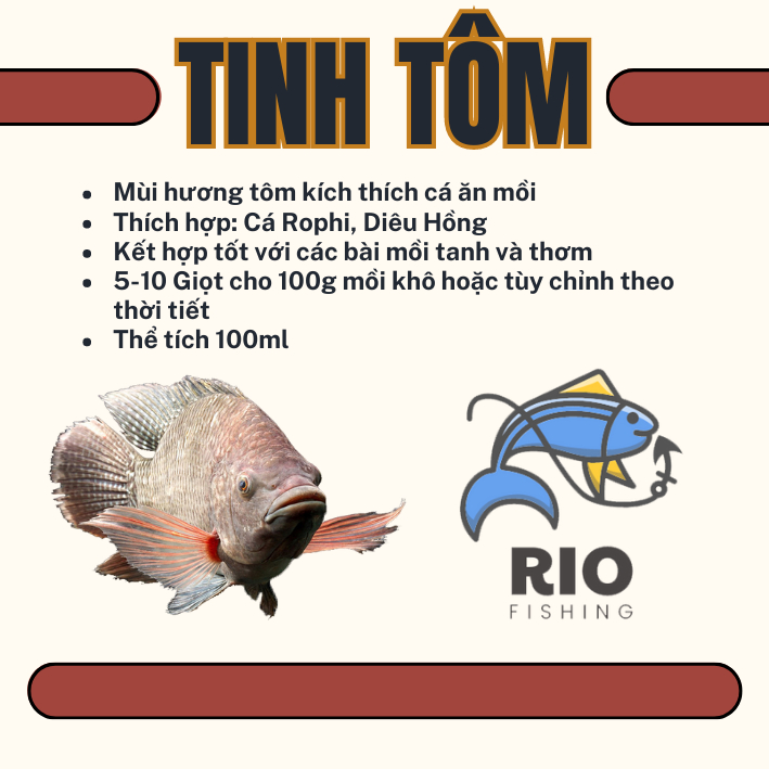 Tinh Tôm câu cá - Chuyên Rô Phi, Diêu Hồng