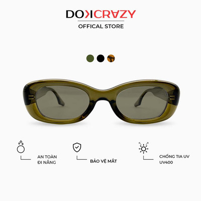 Kính mát thời trang DOKCRAZY NARA streetwear hot trend độc đáo chất liệu cao cấp, chống UV400