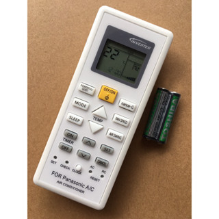 REMOTE MÁY LẠNH PANASONIC INVERTER TRẮNG (Mua giống remote đang sài)