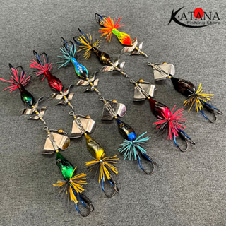 Mồi Nhái BUZZBAIT - 12g - 15g - cánh quạt xoáy nước - Action cực mạnh