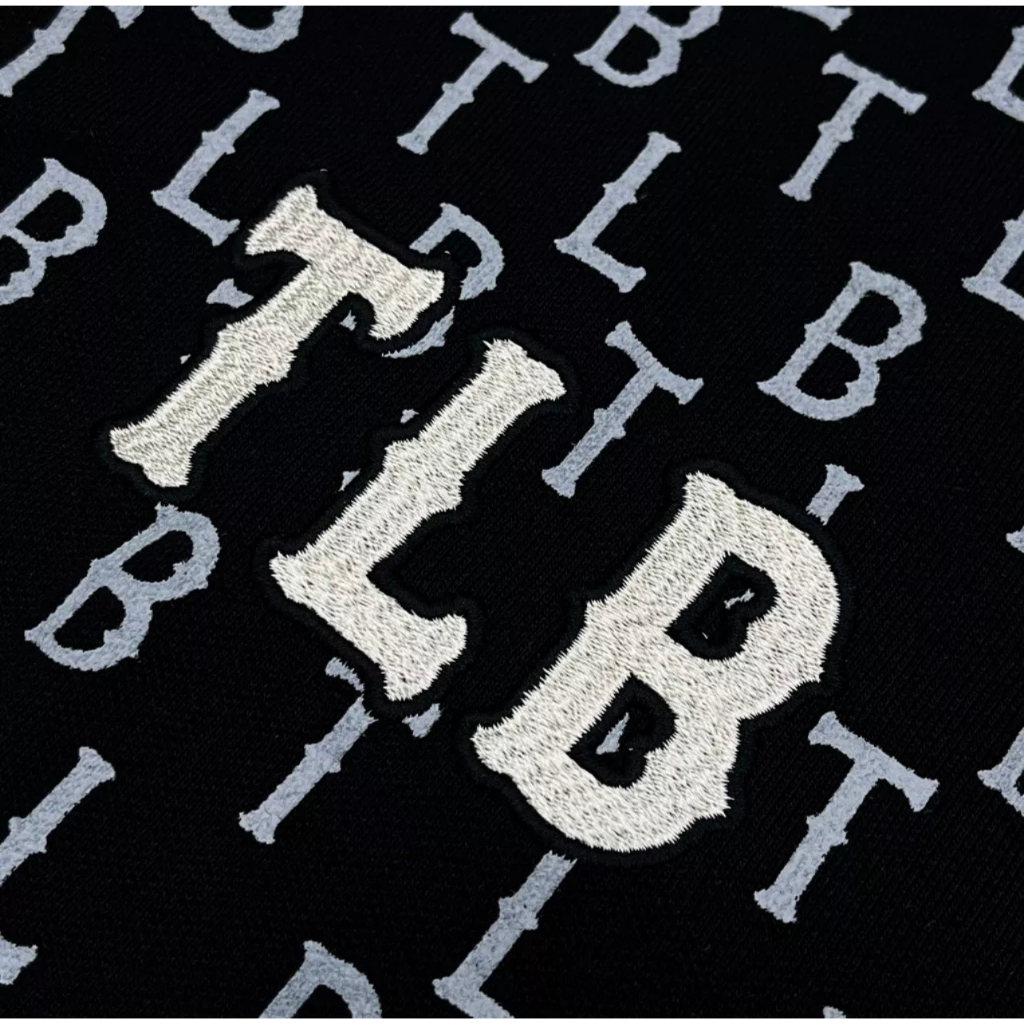 Áo Polo Teelab Local Brand Unisex Legacy Monogram Black