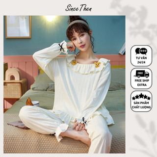Đồ ngủ nữ mặc nhà mùa đông, Pijama nữ cotton giữ ấm - Since Then