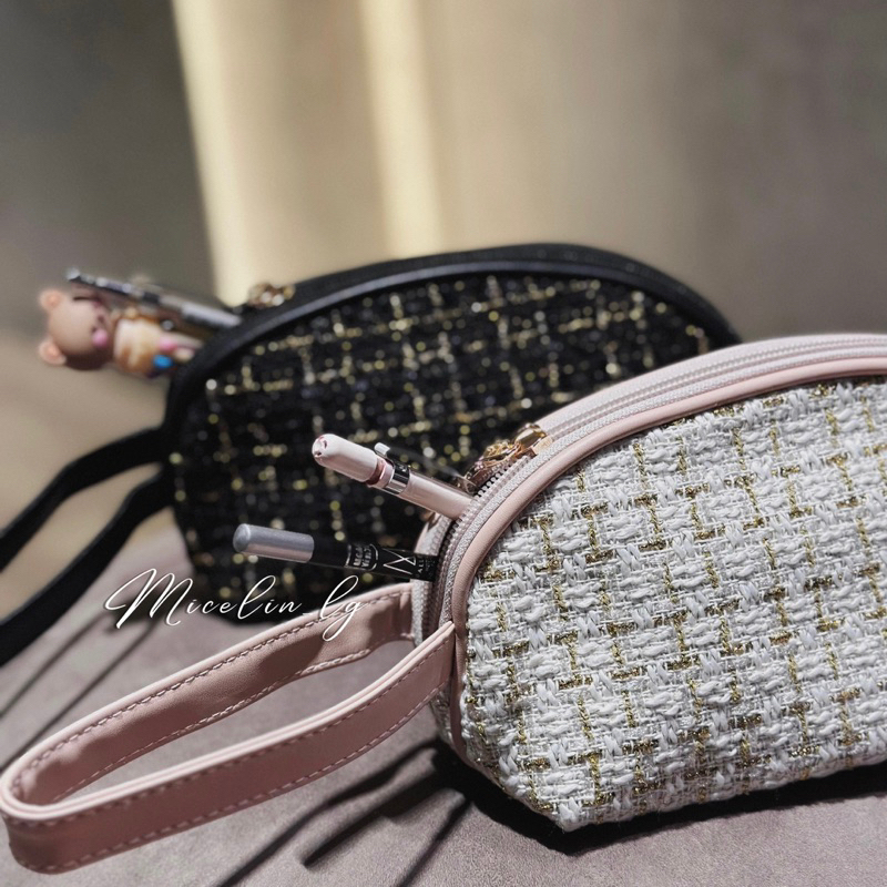 Túi bút dạ Tweed