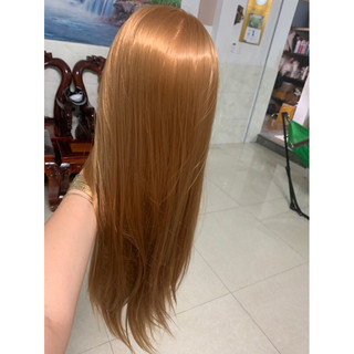 Đầu ken manocanh tóc màu vàng dành cho salon tạo kiểu