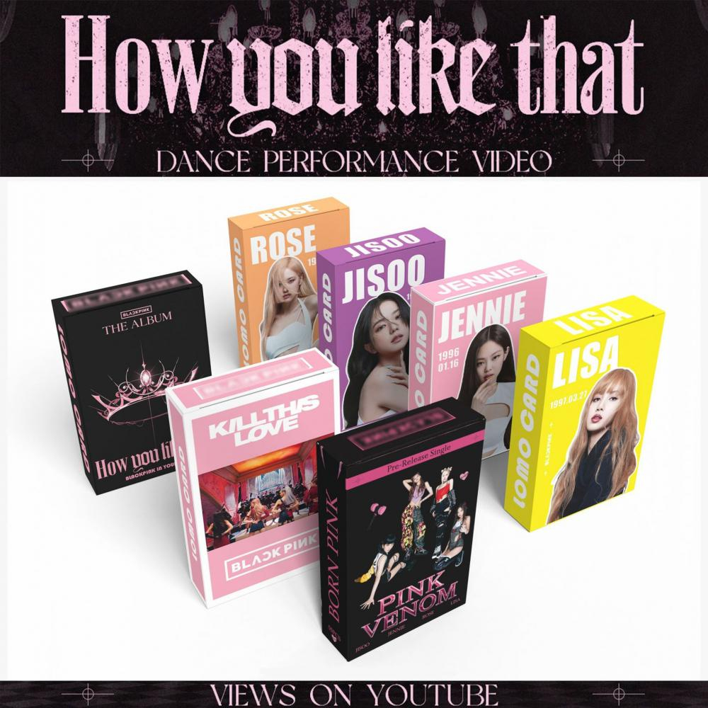Hộp 54 Ảnh Thẻ Lomo Nhóm Nhạc BlackPink