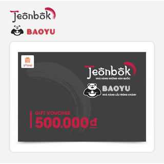 Hà nội baoyu - jeonbok phiếu quà tặng 500k