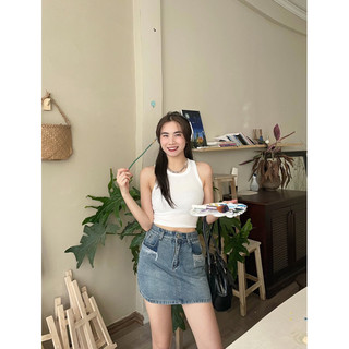 Áo ba lỗ thun gân croptop the.sweaterweather TSW (ảnh thật)