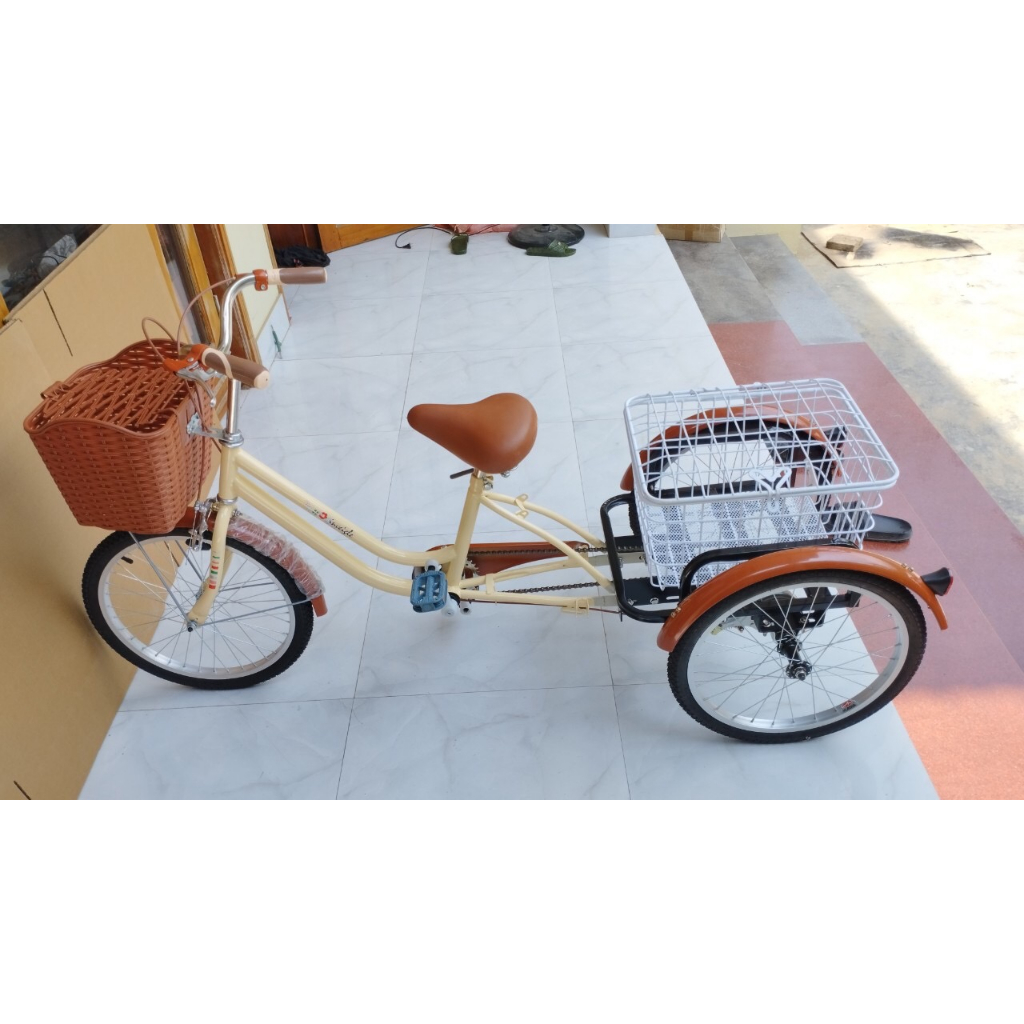 Xe đạp ba bánh cho người già XD123-2