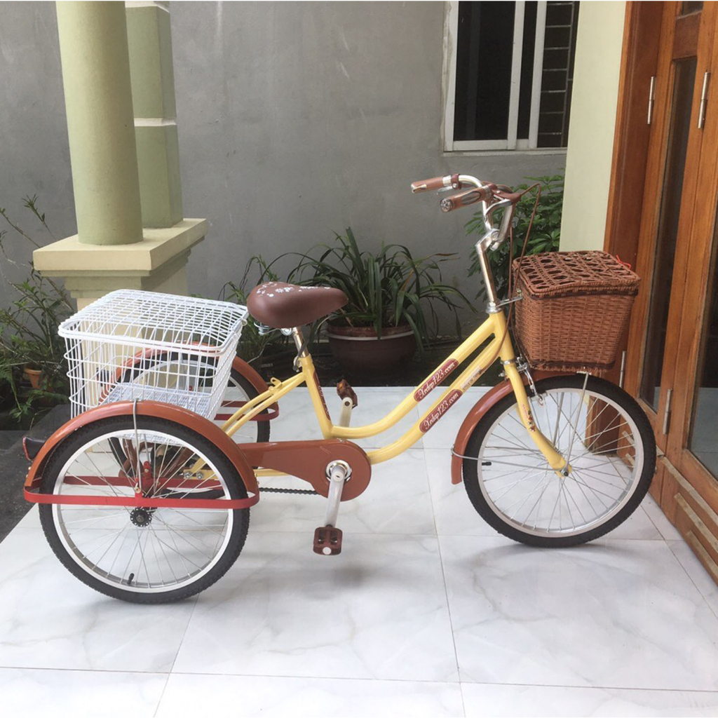 Xe đạp ba bánh cho người già XD123-2