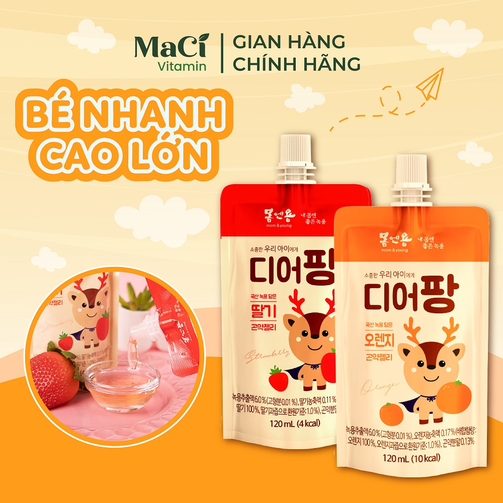 Thạch nhung hươu Deer Pang Hàn Quốc 120ml