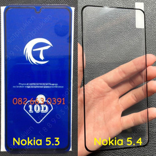 Kính cường lực Nokia 5.3 / 5.4 full màn, full keo bền đẹp