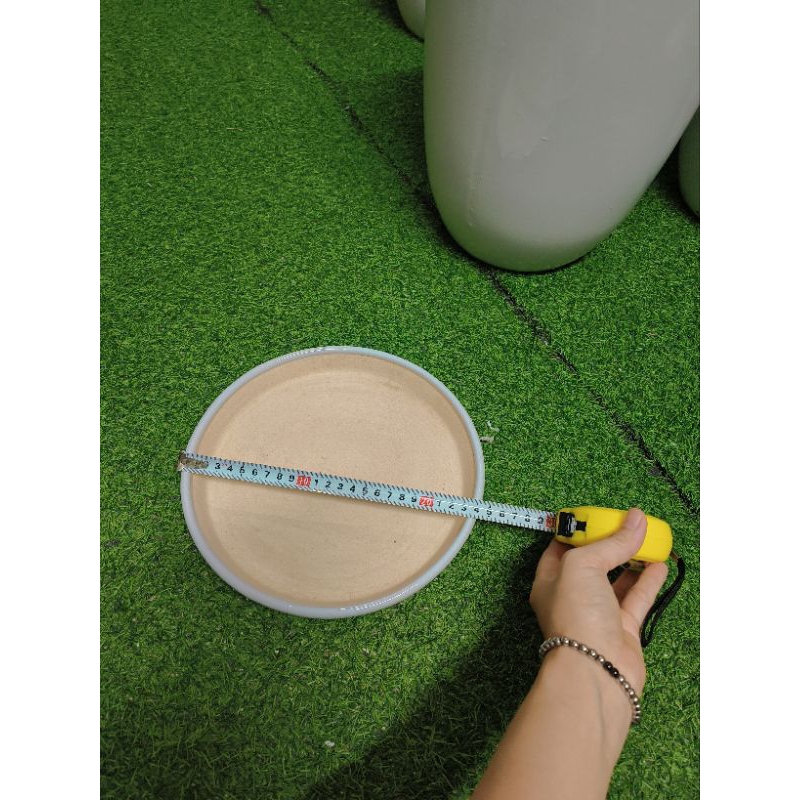 Đĩa sứ, đĩa hứng nước chậu cây-shopcayhoagia-0969499944