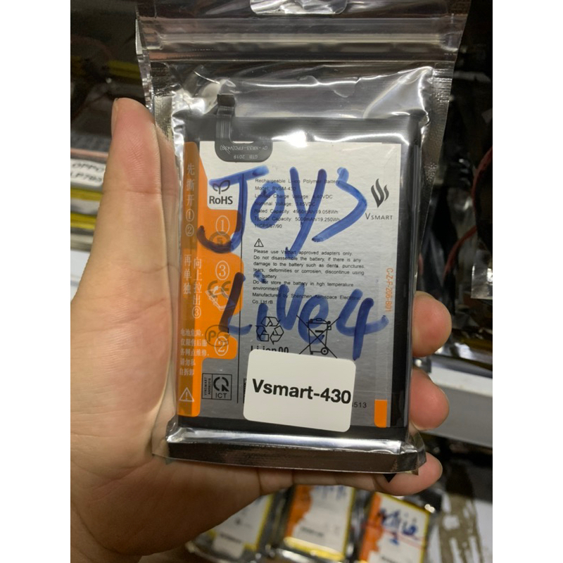 Pin Vsmat Joy3/Live4 xịn