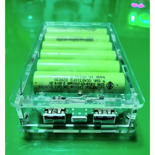 Box sạc mica dùng 6 cell pin 18650 tặng mạch chính hãng hoco j32