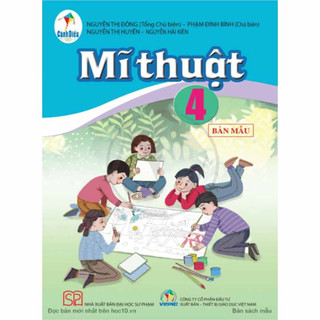 Sách - mĩ thuật lớp 4 - cánh diều