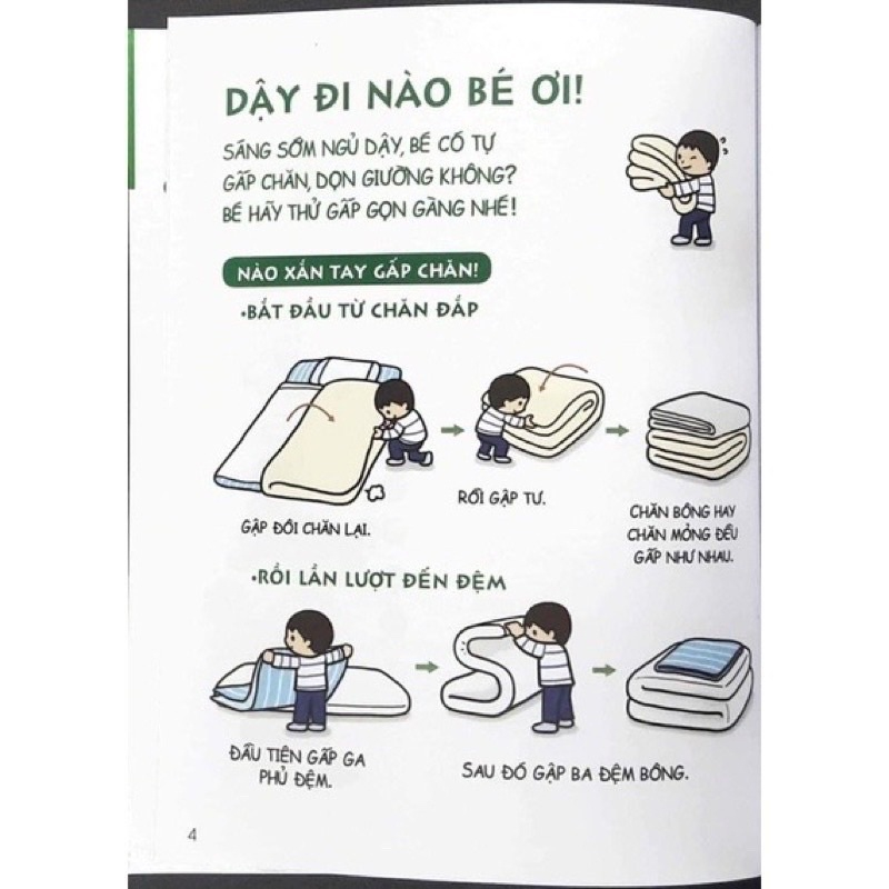 Sách Kim Đồng - Combo Cẩm Nang Sinh Hoạt Bằng Tranh Cho Bé