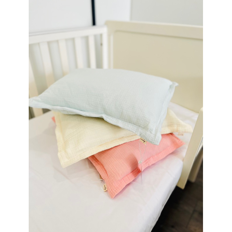 Gối trẻ em, trẻ học mẫu giáo, ruột bông cotton 100% siêu mềm mại, an toàn cho bé  - Mody Baby
