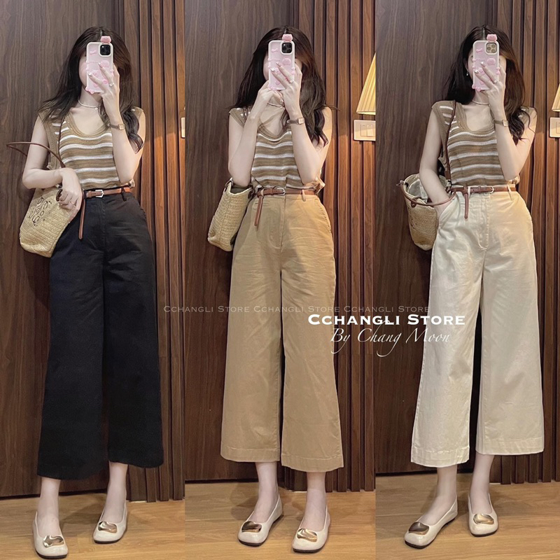 Quần kaki lửng