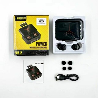 Tai Nghe Không Dây M88 Plus Gaming, Bluetooth 5.3, Pin Trâu, Tích Hợp Sạc Dự Phòng