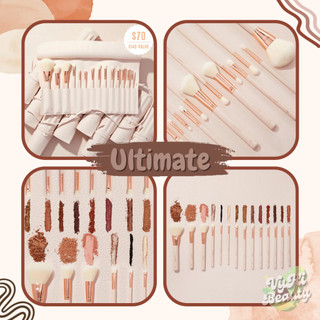 Set cọ Colourpop Ultimate 14 cây kèm túi da