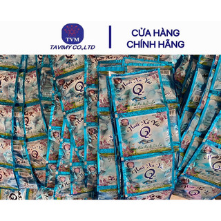  Thùng 400 gói (40 dây) nước xả vải Q2 hương ban mai giá rẻ dùng cho khách sạn, nhà nghỉ