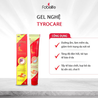 Gel TyroCare Fobe Giúp Dưỡng Ẩm, Làm Mềm Ngăn Ngừa Tình Trạng Khô Da, Nứt Nẻ, Giảm Đau Và Làm Lành Do Nứt Da