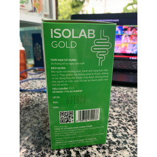Cốm bổ sung chất sơ ISOLAB GOLD