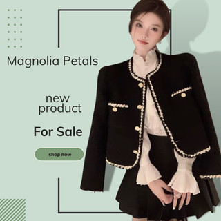 Áo Khoác dạ Tweed dáng vừa dành cho nữ