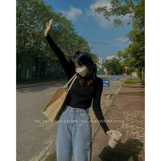 Áo len cổ 3 phân hàng QUẢNG CHÂU