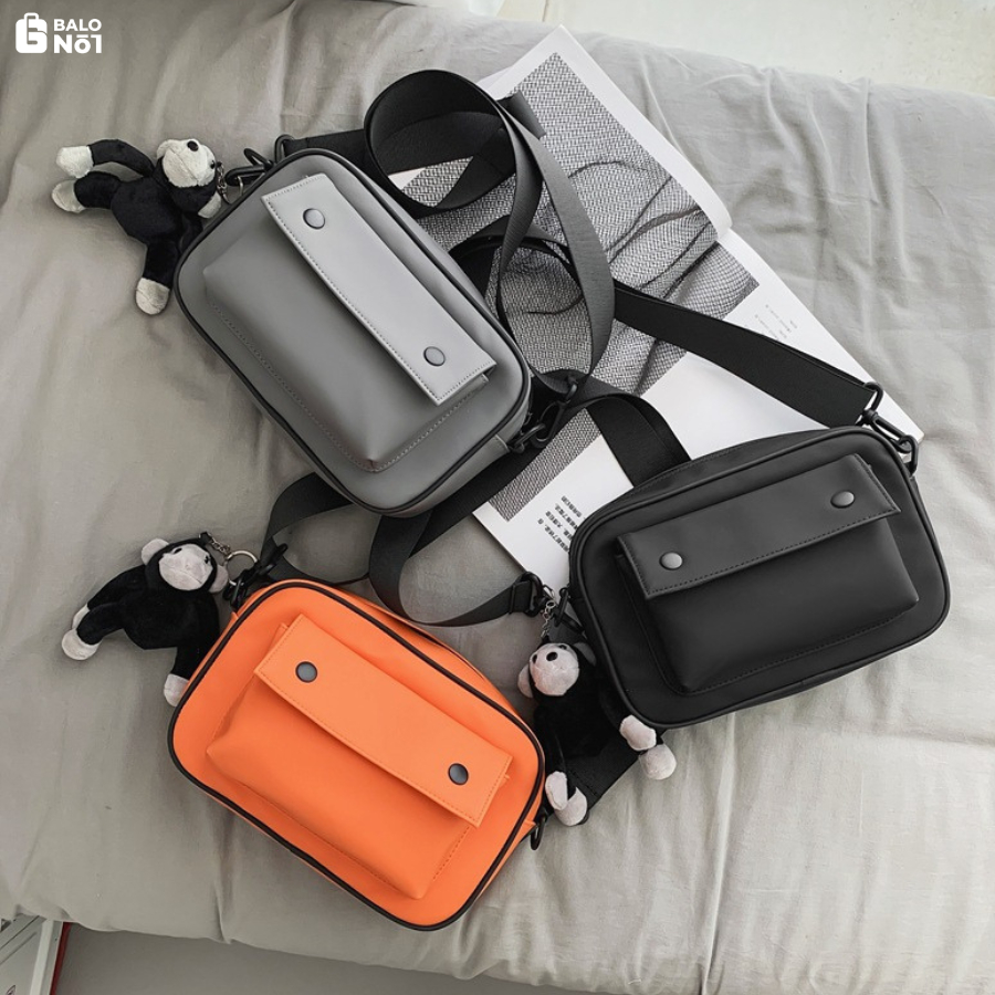 Túi Đeo Chéo Thời Trang HEYMISTER Kèm Móc Khóa - 3 Màu
