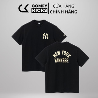 [CHÍNH HÃNG] Áo Tee New Era NY Yankees - màu đen, Áo phông thời trang nam nữ unisex giá rẻ