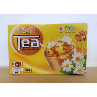 Trà hoa cúc mật ong hòa tan thanh bình 3 in 1 chrysanthemum tea with honey