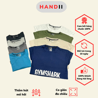 Áo tập gym Gs Croptop Gymshank vải cotton 4 chiều siêu mềm và nhẹ "HANDII"