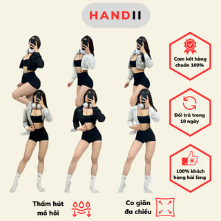Áo gió Tomtiger Croptop co giãn nhẹ, mềm mịn"HANDII"