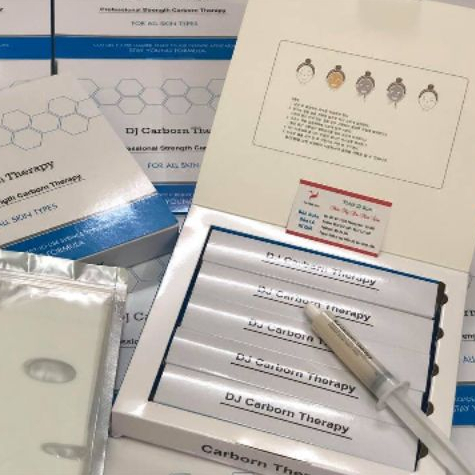 Mặt Nạ Thải Độc CO2 Hàng Hàn Chai Lớn 500ml Kèm 35 Mặt Nạ Giấy CO2