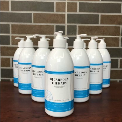 Mặt Nạ Thải Độc CO2 Hàng Hàn Chai Lớn 500ml Kèm 35 Mặt Nạ Giấy CO2