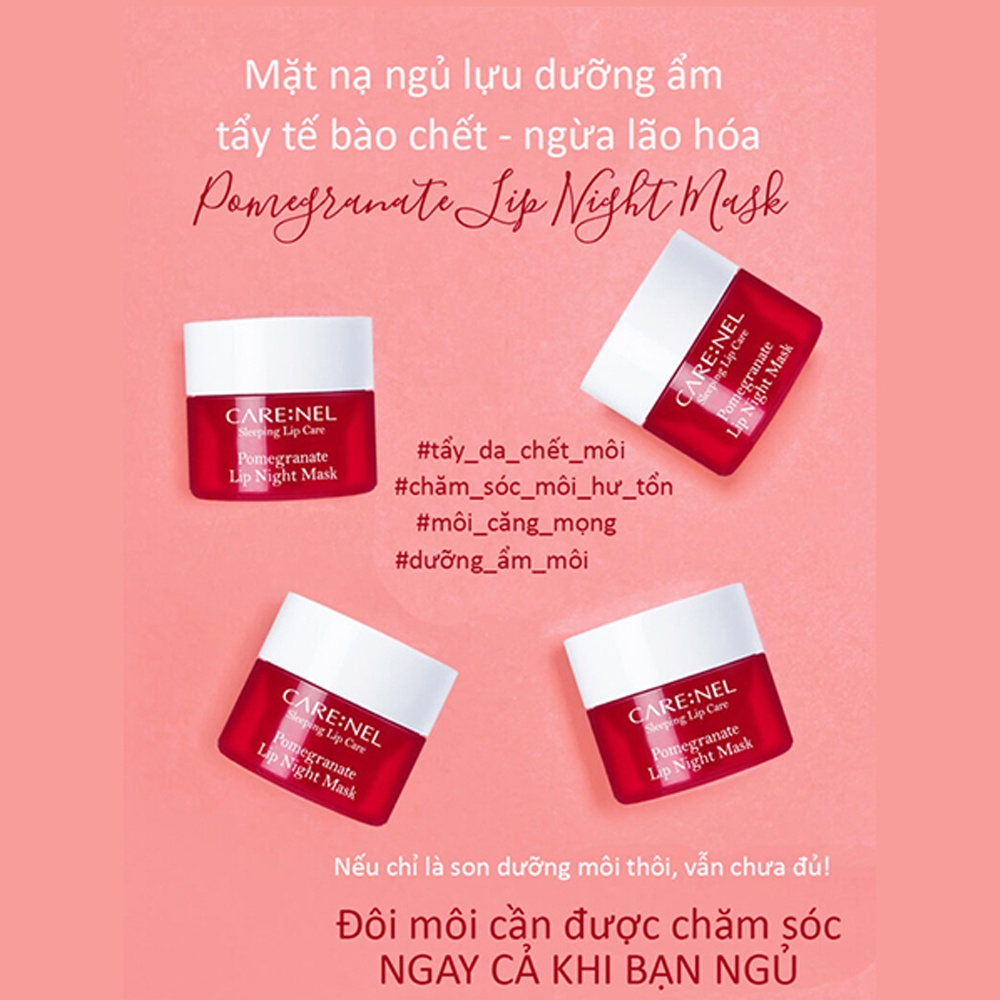 Mặt Nạ Ngủ Môi CARE:NEL Lip Night Mask 5g Hàn Quốc