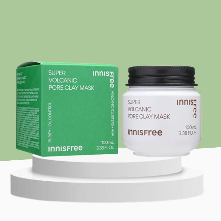 Mặt Nạ Đất Sét Innisfree Super Volcanic Pore Clay Mask 2X