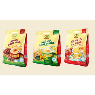 Bột ngũ cốc Sữa Bắp Canxi, Gạo lức huyết rồng Canxi Việt Đài gói 600g, ngũ cốc dinh dưỡng gói 500g dành cho mọi lứa tuổi