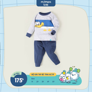 Mompa - Bộ dài tay bé trai ACTIF MP824