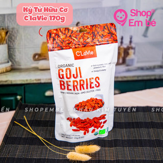 Kỷ tử hữu cơ clavie 170g