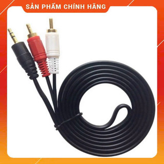 Dây loa 2 đầu hoa sen ra 1 đầu 3.5
