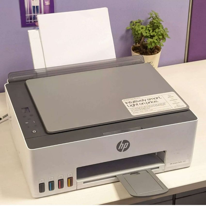 Máy in phun màu HP Smart Tank 580 All In One  Print | Copy | Scan. Hàng chính hãng.