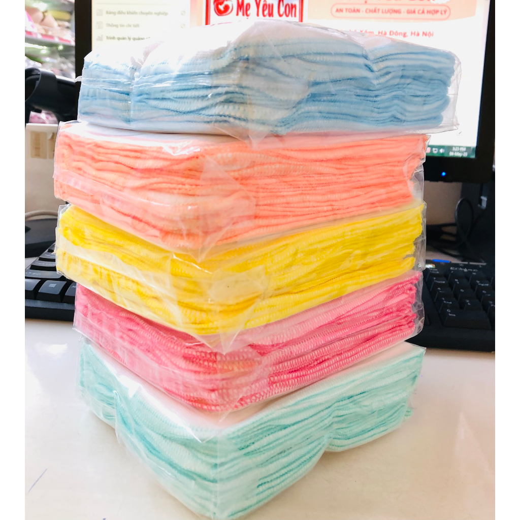 Khăn Sữa Golden Baby Siêu Thấm Trắng 2/3/4 Lớp