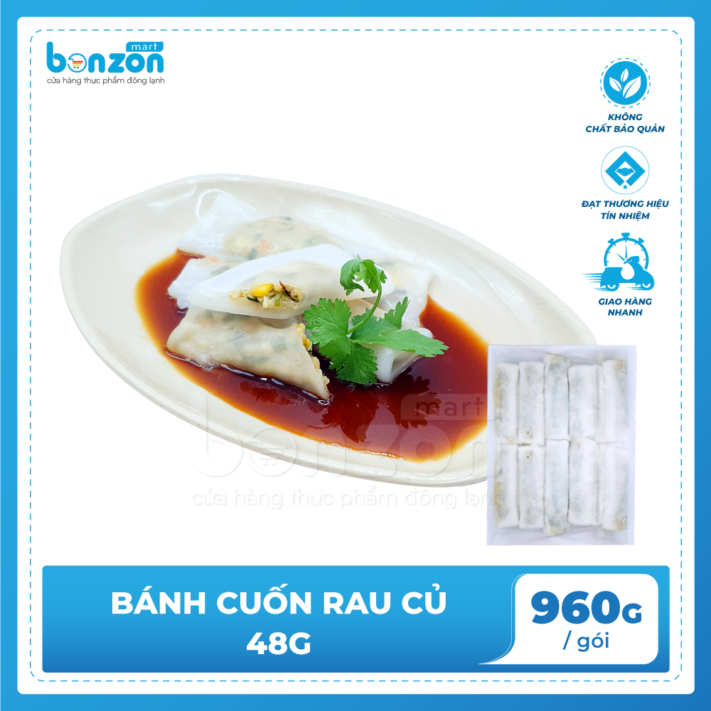 Bonzon - Bánh cuốn rau củ 960g