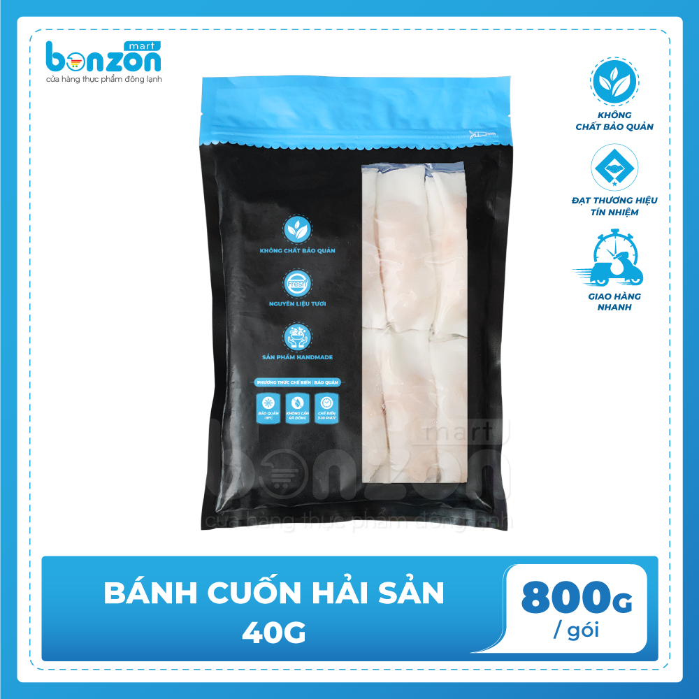 Bonzon - Bánh cuốn hải sản 800g